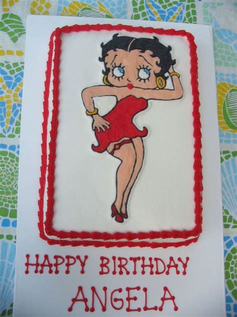 Betty Boop Cake Cakecentral