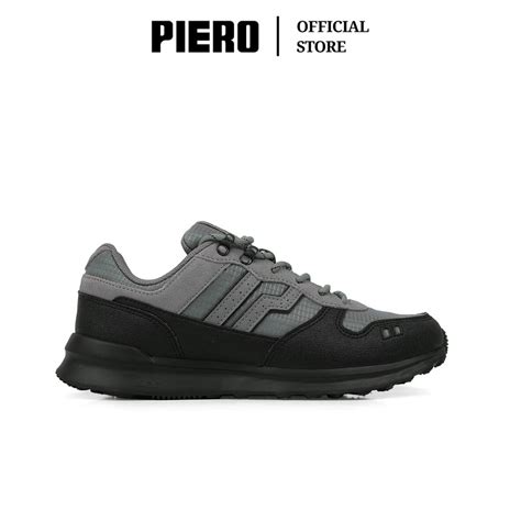 Jual Sepatu Piero Jogger Premium Prm Utility Warna Black Brick