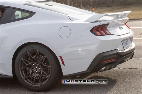 2024 Mustang Gt S650 Spied In White With Bronze Appearance Package