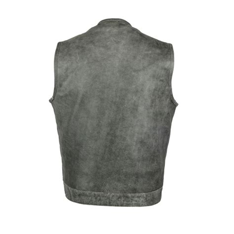 Bsm Concealed Snaps Premium Naked Cowhide Hidden Zipper W O Col Blue Star Manufacturing