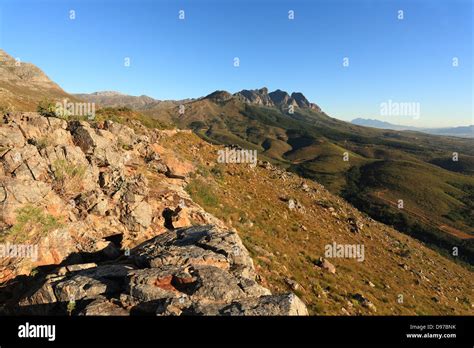 Aerial View Of Farmland In Wellington Western Cape South Africa