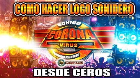 Como Hacer Logo Sonidero Desde Ceros Photoshop Y Blufftitler