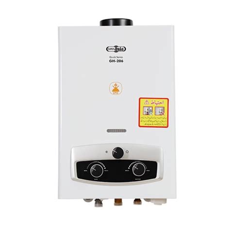 Super Asia Instant Gas Geyser 8 Liter Price In Pakistan GH 208