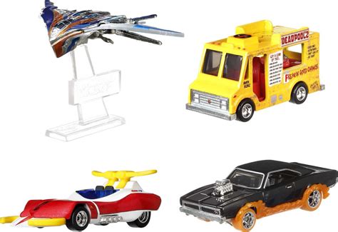Hot Wheelsmarvel Premium 4 Pack Of 4 Toy Cars Trucks Desertcart Cyprus
