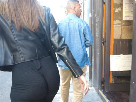 Jiggly Ass Of Hot Lady In Tight Pants Insane Booty Not Oc Spandex