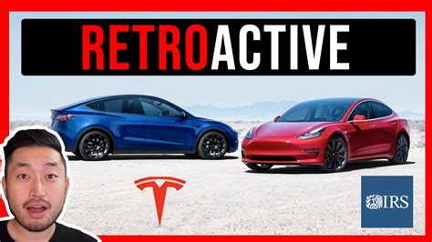 EV TAX CREDIT IS RETROACTIVE 2023 TESLA MODEL 3 Y YouTube