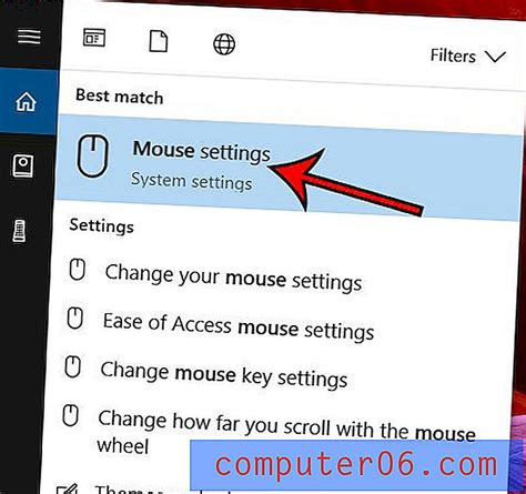 Come modificare la velocità del puntatore del mouse in Windows 10