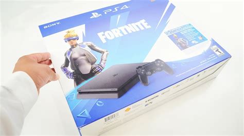 Ps4 Fortnite Edition Console Asmr Unboxing Neo Versa Skin Bundle Battle Royale Playstation 4