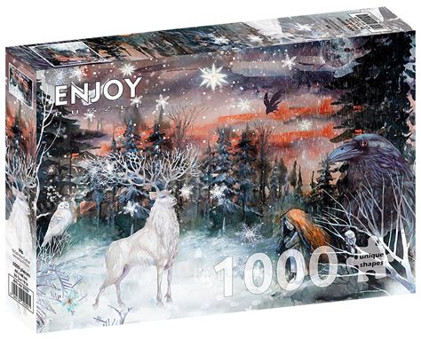 Enjoy Puzzle Czerń i biel 1000 el Enjoy Sklep EMPIK