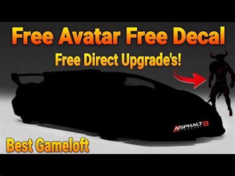 Free Avatar Free Decal Free Direct Upgrade S Asphalt 8 Beat The