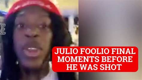 Julio Foolios Final Video Moments Before Rapper Was Shot In Tampa