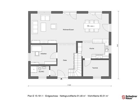 Klassisches Satteldach Haus Schw Rerhaus