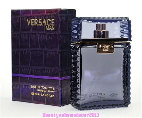 Versace Man Cologne By Gianni Versace 33 34 Oz Edt Spray Men New In