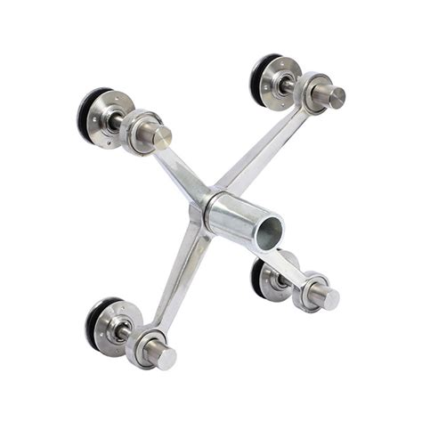 Arm Curtain Wall Fitting Stainless Steel Heavy Duty Glass Spider