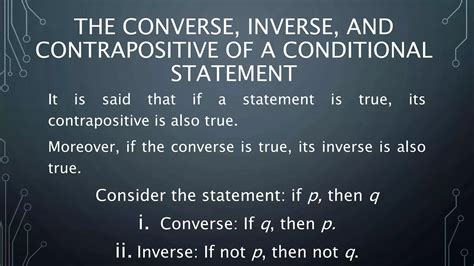 Conditional And Biconditional Statements Ppt