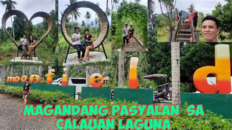 MAGANDANG PASYALAN SA CALAUAN LAGUNA MOONFIELD ECO PARK YouTube