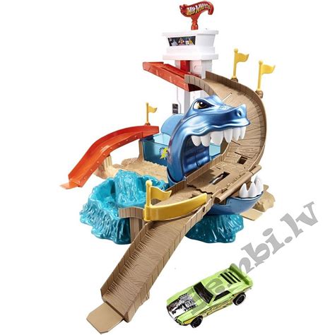 HOT WHEELS trase no sērijas krāsu pasaule Shark BGK Bembi