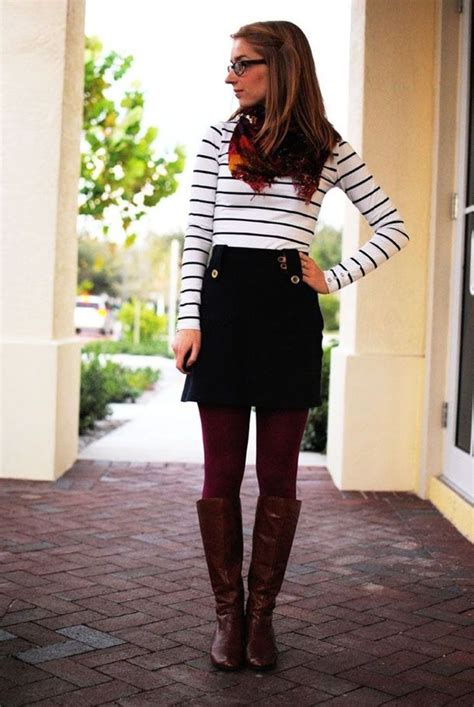 Modest But Classy Skirt Outfits Ideas Suitable For Fall Classy