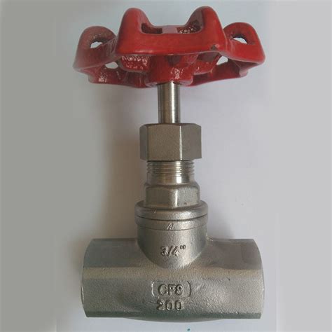 High Quality Ss316 200wog Female Thread Globe Valve China Stainless Steel Valve And Globe Valve