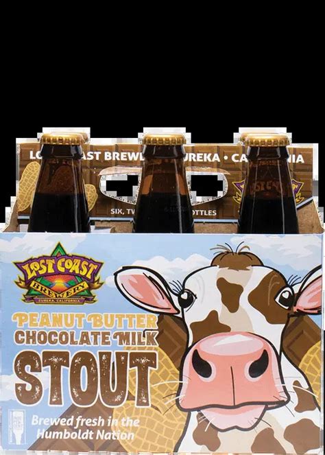 Lost Coast Peanut Butter Chocolate Milk Stout 12oz 6pk Btl Luekens