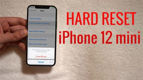 Hard Reset IPhone 12 Mini Factory Reset Remove Pattern Lock Password