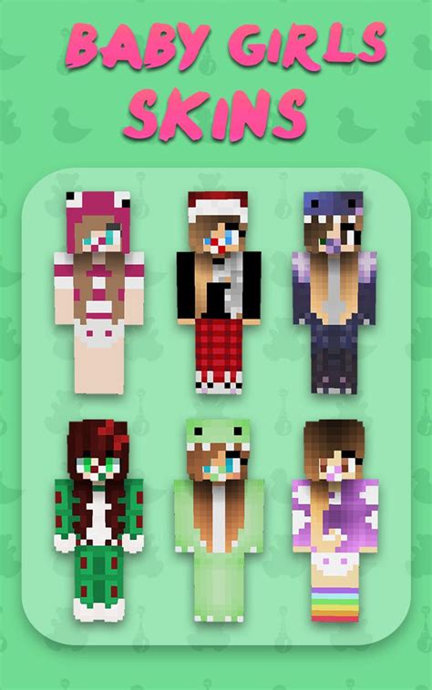 Baby Girl Skins For Minecraft Pe Apk For Android Download