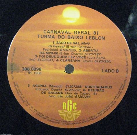 Festivales de MPB Discografía Completa 1980 MPB 80