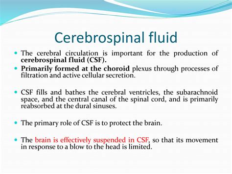 Solution Cerebrospinal Fluid Synovial Fluids Studypool