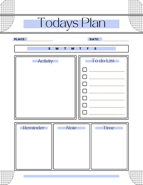 Day Plan Template Printable Planner Download Goodnotes Page - Etsy