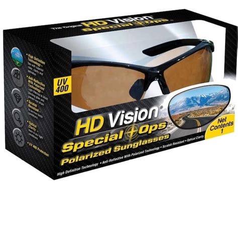 HD Vision HD Vision Special Ops Sunglasses for Universal HDVSODHD54 at ...