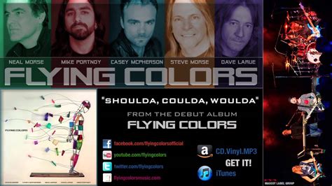 Flying Colors Shoulda Coulda Woulda Official Hd Lyrics Video Youtube