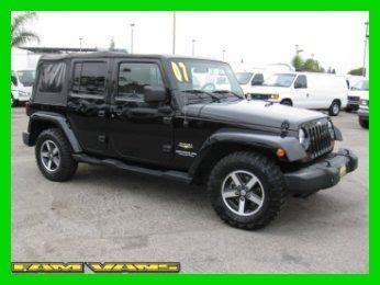 Purchase Used 2007 Jeep Wrangler 4x2 Unlimited Sahara RWD Premium In