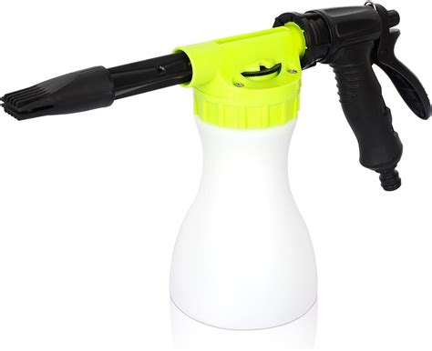 GALAXYER Snow Foam Gun Sprayer 900ml Adjustable Car Cleaning Foam