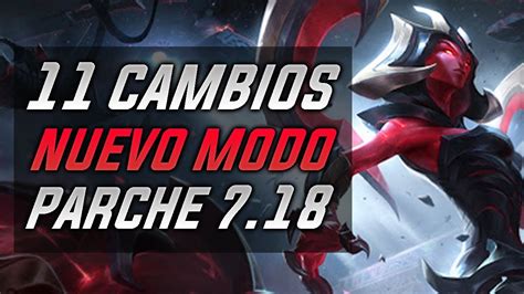 Cambios Todo Lo Que Debes Saber Parche League Of Legends