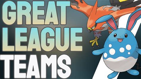 New Great League Teams New Pvpoke Rankings Buffed Pokemon Teams