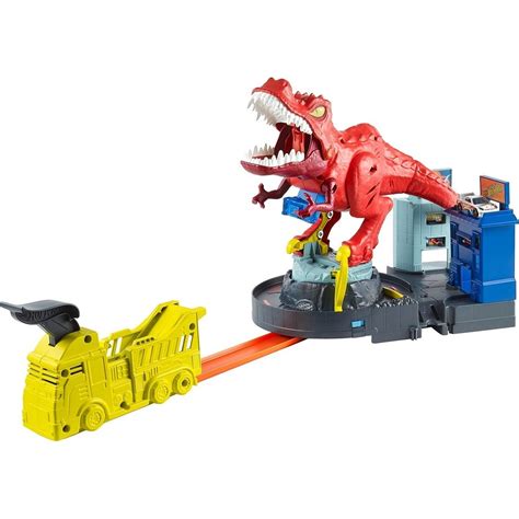 Техноволна Трек Hot Wheels City T Rex Rampage GFH Яростный Ти Рекс TEHNOVOLNA RU
