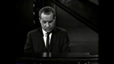 President Richard M Nixon Plays Piano On The Jack Paar Program 1962