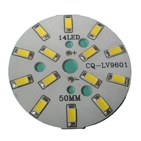 SMD LED PCB Board Cq Lv9601 Shape Round Rs 8 Piece Shakti