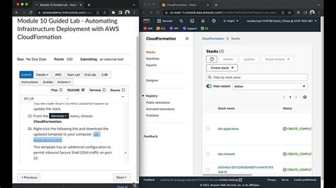 Aws Academy Module 10 Guided Lab Automating Infrastructure Deployment With Aws Cloudformation