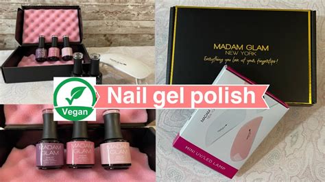 Madam Glam Gel Nail Polishes First Impressions And Unboxing Madam Glam