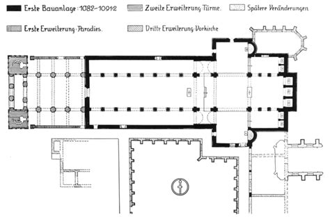 File Hirsau St Peter und Paul 1082 Grundriß nach Erich Schmid