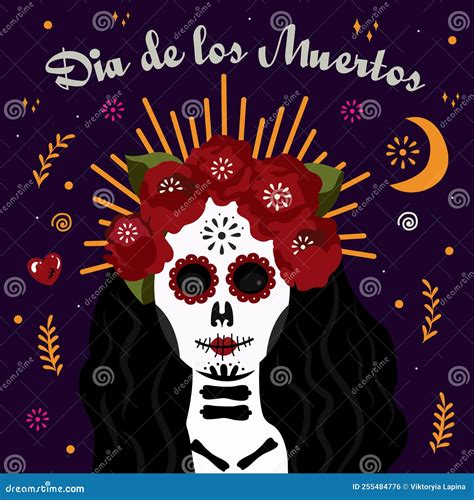 Dia De Muertos Day Of The Dead Stock Illustration Illustration Of