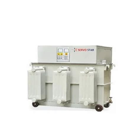 200 KVA Oil Cooled Three Phase Automatic Voltage Stabilizer At 69500