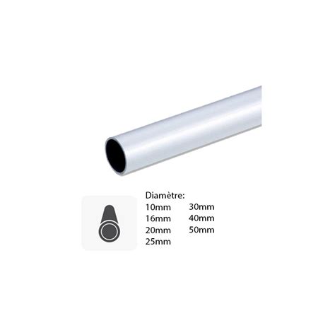 Barre De Tube Rond En Aluminium Sur Mesure