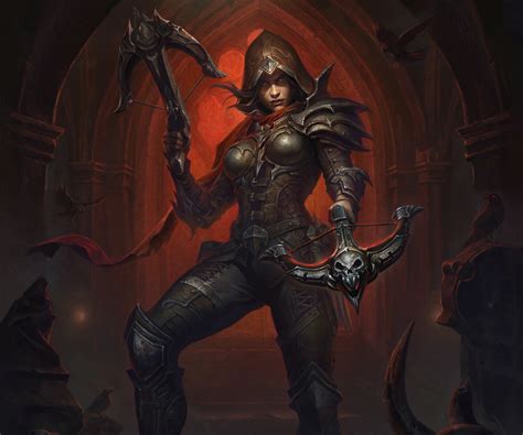 Demon Hunter Hd Diablo Immortal Wallpaper Hd Games K Wallpapers