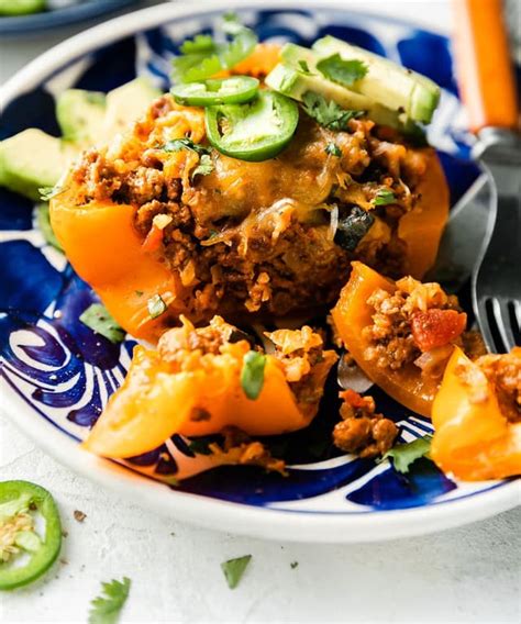 Stuffed Peppers Southwest Style Punchfork