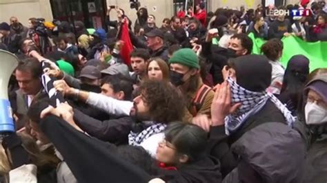 Replay Journal De TF1 Du 26 04 2024 Blocage Pro Palestinien Que Se