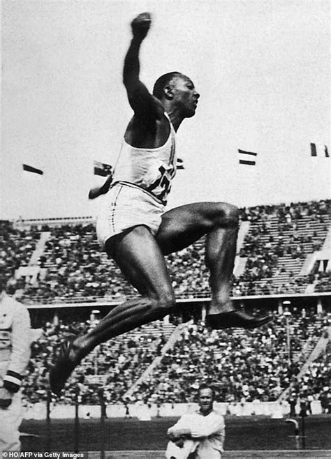 Jesse Owens Four Gold Medals At The 1936 Olympics In Berlin Were A