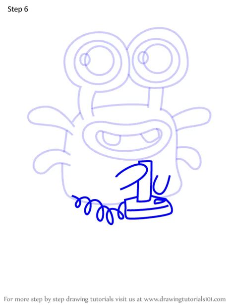 How To Draw Raarghly From Moshi Monsters Moshi Monsters Step By Step