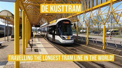 De Kusttram Travelling The Longest Tram Line In The World YouTube